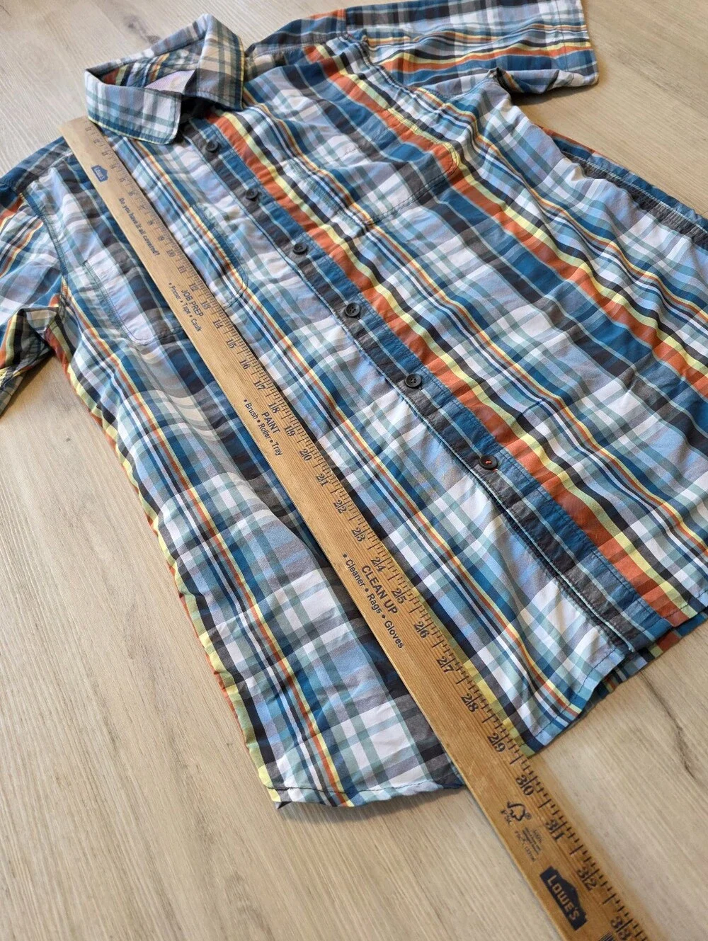 The North Face Men's Short Sleeve Plaid Shirt Size S